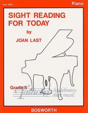 Sight Reading For Today: Piano Grade 5