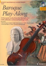 Baroque Play-Along + CD - housle