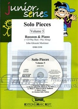 Solo Pieces volume 5 for bassoon and piano + CD