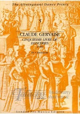 Cinquiesme Livre de Danceries 1550 for 4 instruments