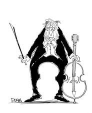 Pohlednice - Cellist