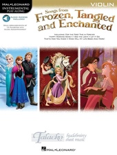 Songs From Frozen, Tangled And Enchanted: Violin (Book/Online Audio)