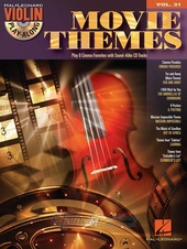 Hal Leonard Violin Play-Along Vol. 31: Movie Themes + CD