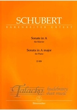 Sonata in A major D 959