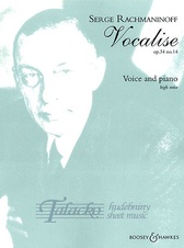 Vocalise op. 34, no. 14 (High Voice)