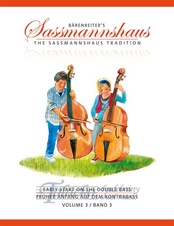 Baerenreiter's Sassmannshaus - Early Start on the Double Bass, Volume 3