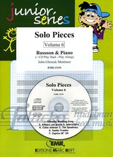 Solo Pieces volume 6 for bassoon and piano + CD