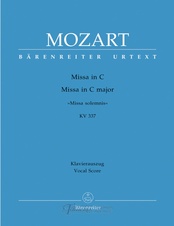 Missa solemnis C major KV 337