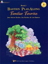 Bastien Play-along: Familiar Favorites Book 2 + CD