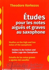 Études pour les notes aiguës et graves au saxophone