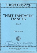Three fantastic dances for piano op. 1