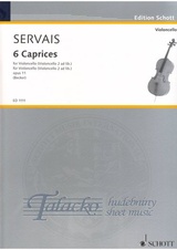 6 Caprices for Violoncello (Violoncello 2 ad lib.) op. 11