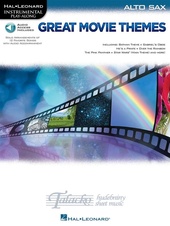 Instrumental Play-Along: Great Movie Themes - Alto Saxophone (Book/Online Audio)