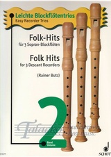 Folk  Hits for 3 Descant Recorders 2