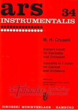 Clarinet Concerto in f minor op. 5, KV