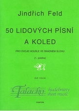 50 lidových písní a koled pro dvoje housle