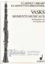 Moments Musicaux for Clarinet solo