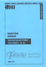 Orchestrální studie pro fagot díl 1.
