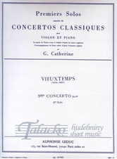 Concerto no. 5 a minor op. 37 - Premier solo extrait