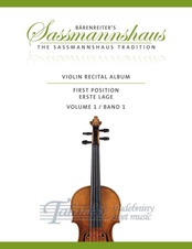 Violin Recital Album First Position, Volume 1