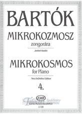 Mikrokosmos 4 for Piano