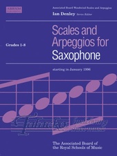 Scales and Arpeggios for Saxophone Gr. 1-8