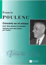 Concerto en ré mineur pour deux pianos et orchestre (réduction pour deux pianos)