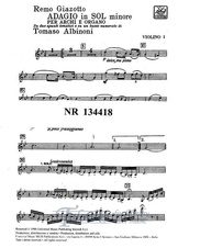 Adagio in sol minore (archi)