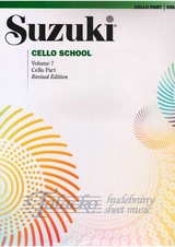 Suzuki Cello School: Cello Part Volume 7 Revised Edition