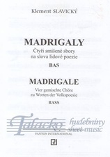Madrigaly - part pro bas