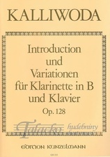 Introduction und Variationen für Klarinette in B und Klavier op. 128