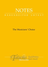 Notes The Musician's Choice (žlutý)