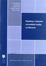 Kapitoly z historie novodobé hudby na Moravě