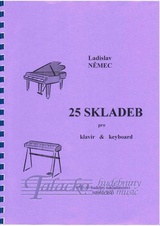 25 skladeb pro klavír a keyboard