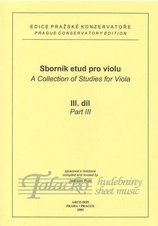 Sborník etud pro violu III