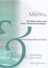 Birth Of Our Lord  SSA + violin