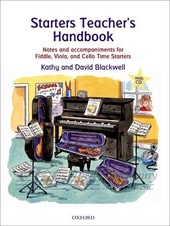 Starters Teacher's Handbook - Notes And Accompaniments For Fiddle, Viola, And Cello Time Starters