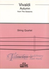 Autumn from The Seasons for the string quartet