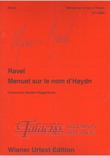 Menuet sur le nom d'Haydn