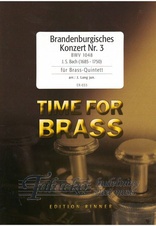 Brandenburgisches Konzert nr.3, BWV 1048 für Brass-Quintett