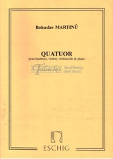 Quatuor pour hautbois, violon, violoncello et piano
