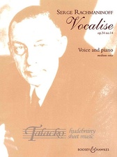 Vocalise op. 34, no. 14 (Medium Voice)