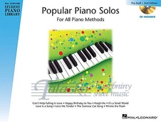 Hal Leonard Student Piano Library: Popular Piano Solos – Prestaff Level (2nd Edition) + CD