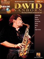 Saxophone Play-Along Volume 8: David Sanborn (Book/Online Audio)