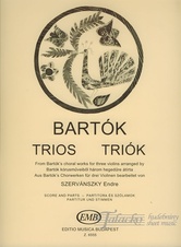 Trios from Bartók´s choral works