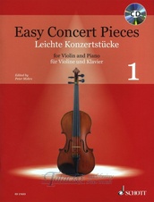 Easy Concert Pieces for Violin and Piano 1 + CD
