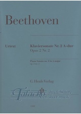 Piano Sonata no. 2 A major op. 2 no. 2
