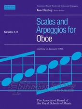 Scales and Arpeggios for Oboe Gr. 1-8