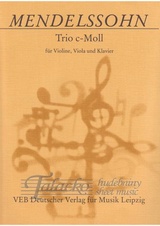Piano Trio in C minor MWV Q 3