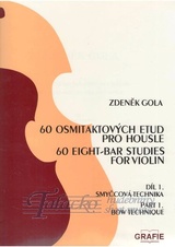 60 osmitaktových etud pro housle 1. díl